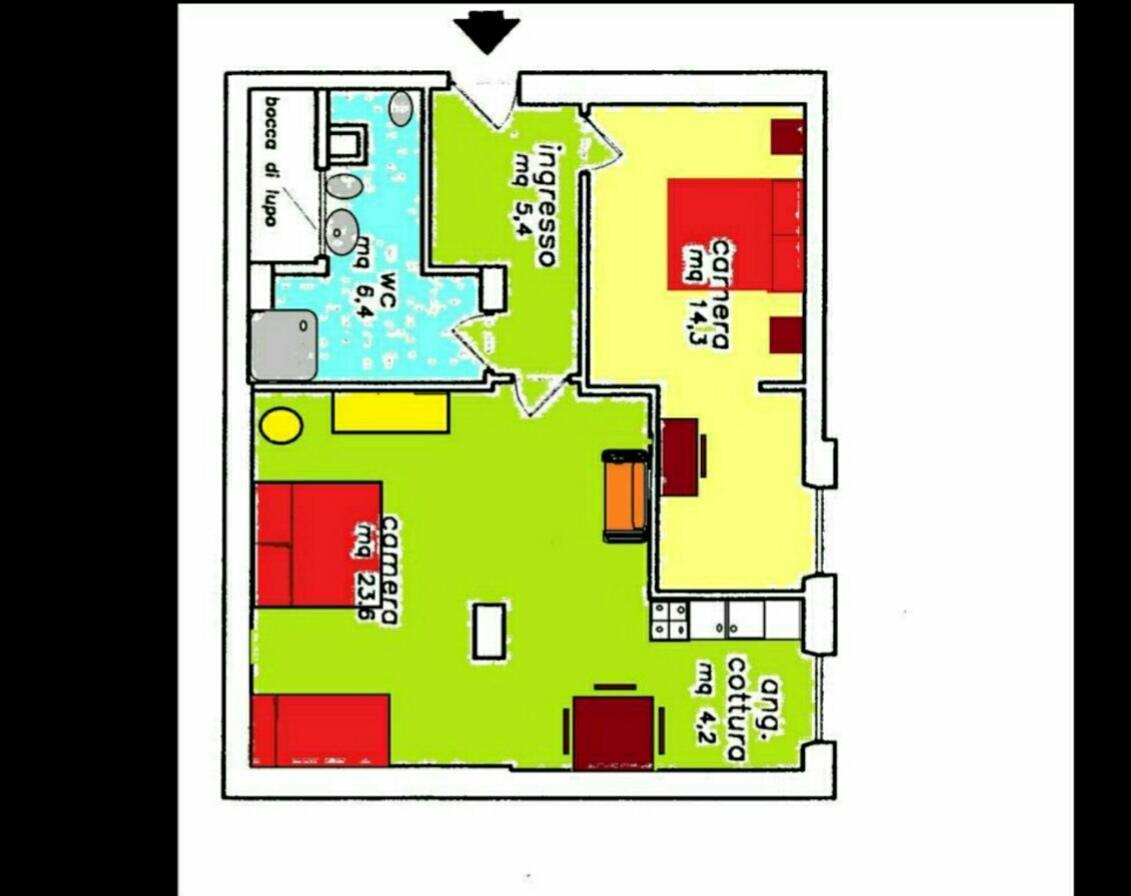 Apartment Nei Colori Apartment At 2 Stops From Colosseum Rome